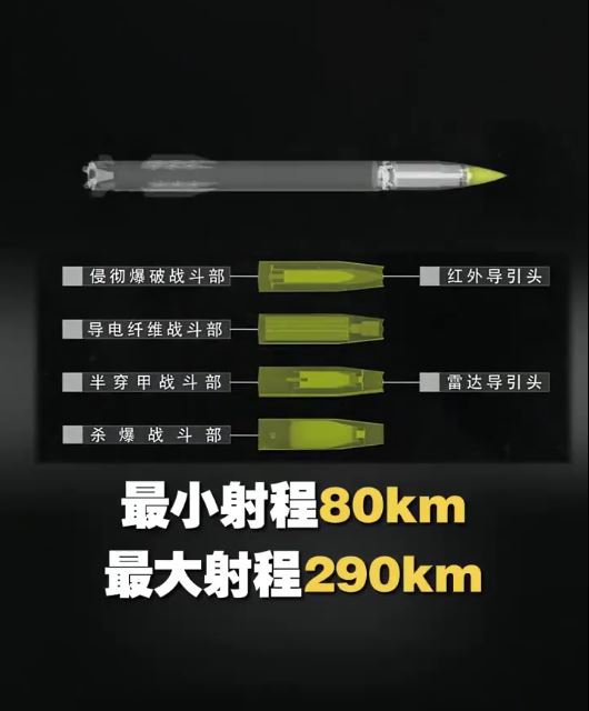 「卫士600」可由陆基或海基平台发射。 央视