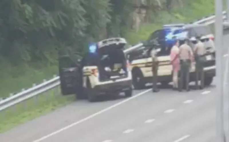 美警抓女车贼 龟速警匪追逐 时速11公里苦追4小时…