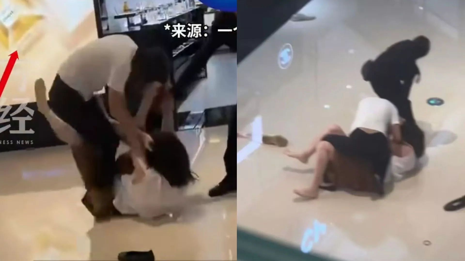 Chanel柜姐与客人商场互殴 网传疑因这个……