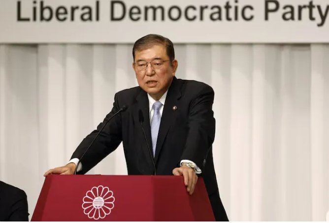 自民党再次输掉参议院选举,仅维持相对最大党惨况,日本首相石破茂面对党内要求下台压力。 图 : 翻摄自日新说