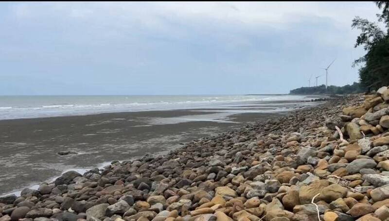 图为吴姓少年落水地点。(民众提供) 图为吴姓少年落水地点。(民众提供)
