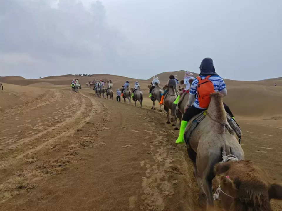 内蒙古遇66年来最强降水,有游客滞留沙漠近三小时