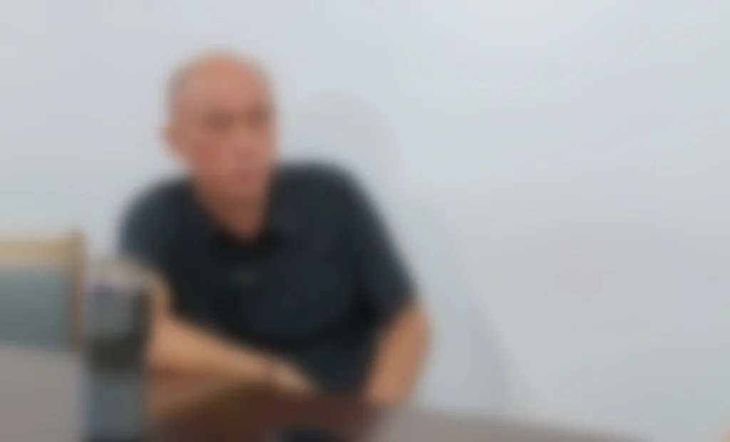 龚某珍弟弟龚青林 澎湃新闻记者 祝文博 摄