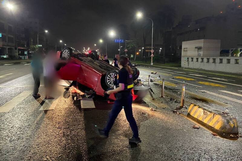 男子酒驾酿祸。（民众提供）