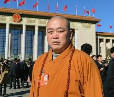 前少林寺住持方丈释永信。 图:翻摄自 X @Jerry00107966