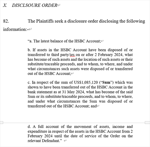 （截图自[2025] HKCFI 3355）