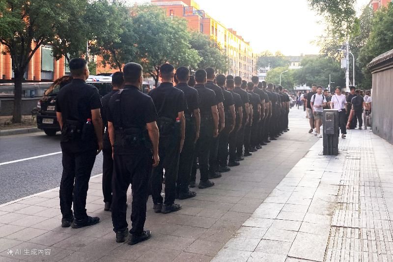 纪念抗战胜利80周年,北京于9日举办首次综合演练。 (图/中央社)