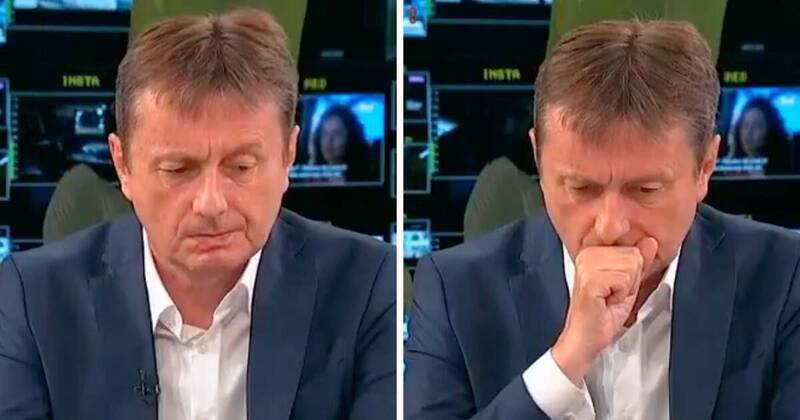 格利希奇直播中左臉抽搐,緊急送醫搶救。(圖擷取自X@MarioBojic) 格利希奇直播中左脸抽搐,紧急送医抢救。 (图撷取自X@MarioBojic)