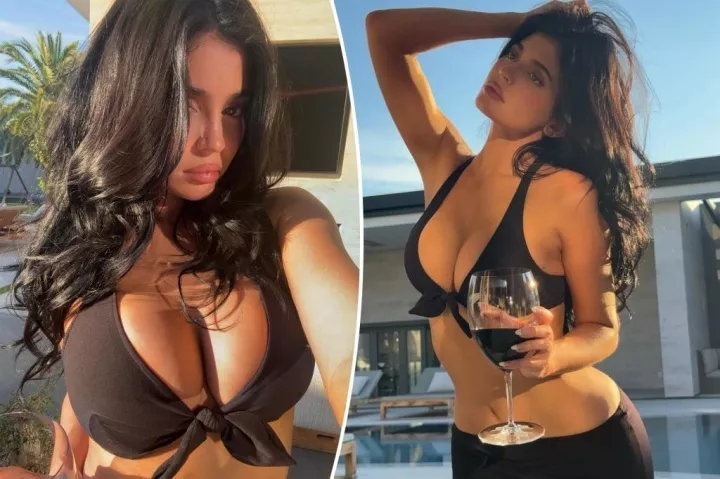 凯莉-詹娜晒泳装照庆祝将迈入28岁 个人净资产6.7亿