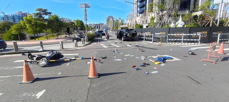 发生死亡车祸路口。（民众提供）