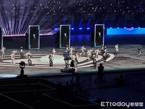 ▲▼世界人形机器人运动会开幕式。 (图/记者陈冠宇摄)