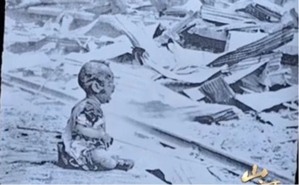 ▲▼ 抗戰、淞滬會戰、中國娃娃、中國戰地攝影師王小亭、抗日80週年紀念 。(圖/翻攝 央視、通視)