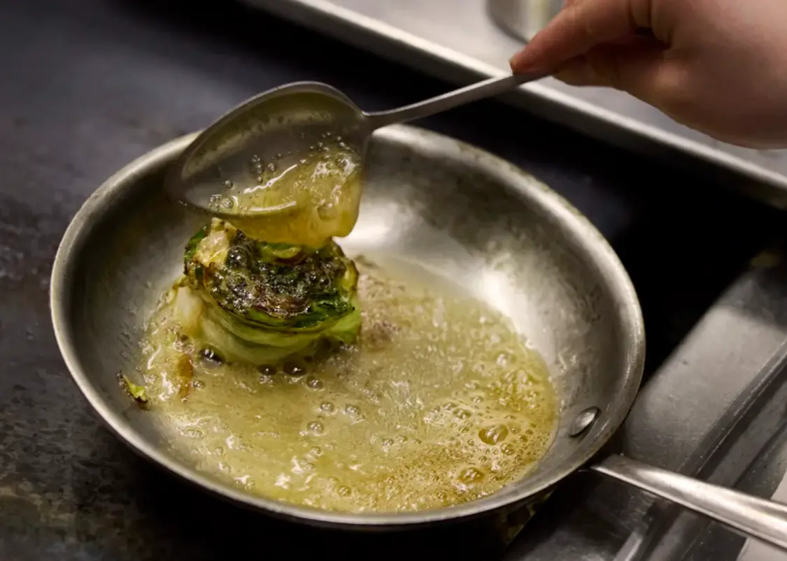 ▲厨师用Savor人造黄油做菜