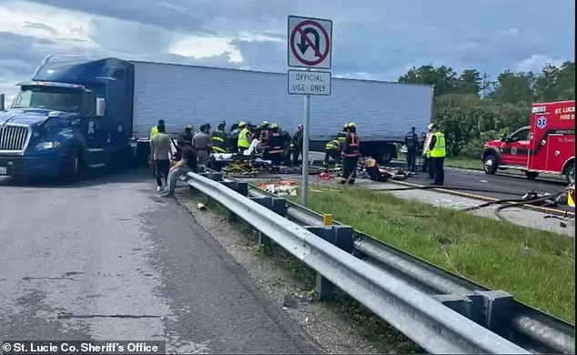 惊悚画面!非法移民卡车司机高速掉头酿惨剧 全美震怒