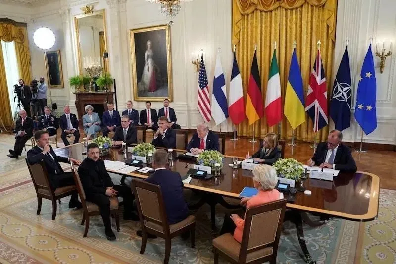 从AI假照片到真实座次：白宫会晤未开始就已注定结局