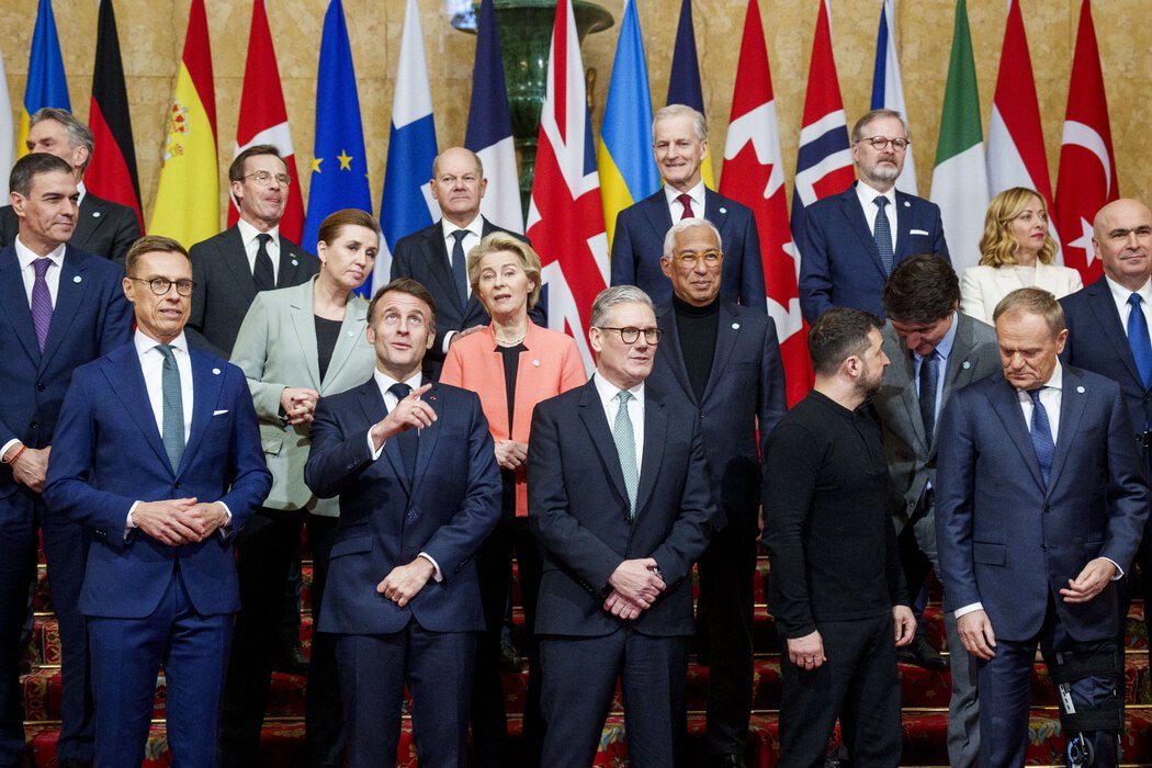 欧洲领导人今年3月在伦敦就乌克兰问题举行了峰会。