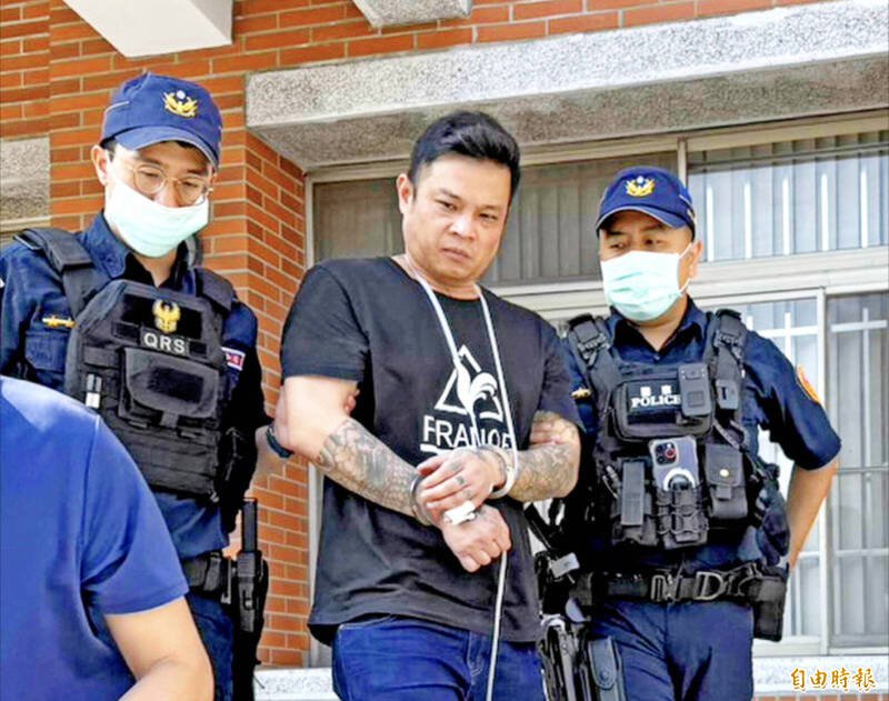 陈修将打死女友，被判刑10年10月定谳，弃保逃亡339天落网。（资料照）