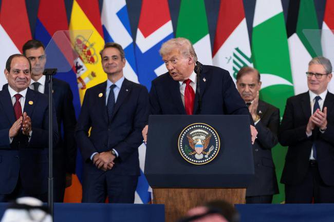 加沙和平峰会在埃及举行,川普居C位 加沙和平峰会在埃及举行,川普居C位