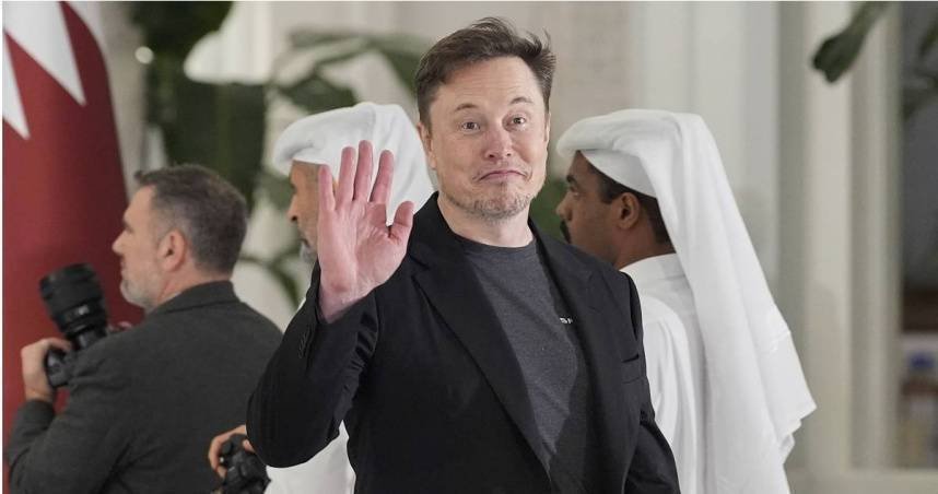 科技富豪馬斯克(Elon Musk)。(圖/達志/美聯社)