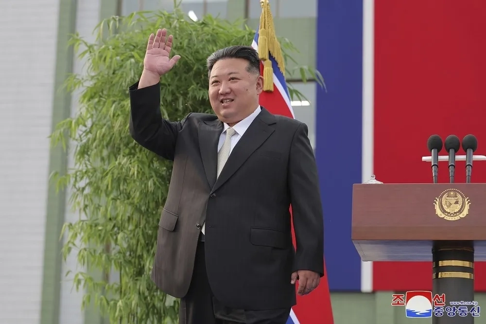 北韩领导人金正恩近日宣称人工智能与无人机的发展是现代化军队的首要任务。 (美联社) 北韩领导人金正恩近日宣称人工智能与无人机的发展是现代化军队的首要任务。 (美联社)