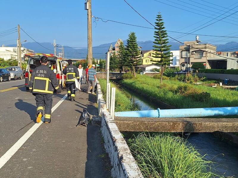 事故现场。（图由读者提供）