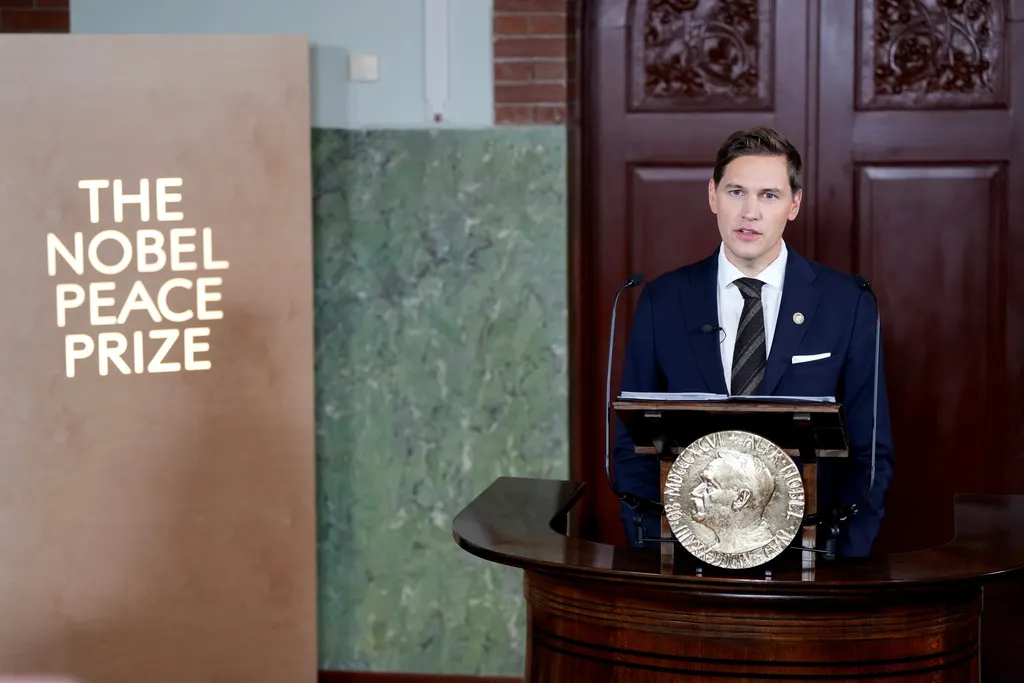 2025诺贝尔和平奖是她,与川普无关 2025诺贝尔和平奖是她,与川普无关