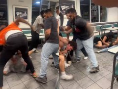 美国德州汉堡店「血腥互殴」 7人被捕、1人重伤 冲突原因曝光