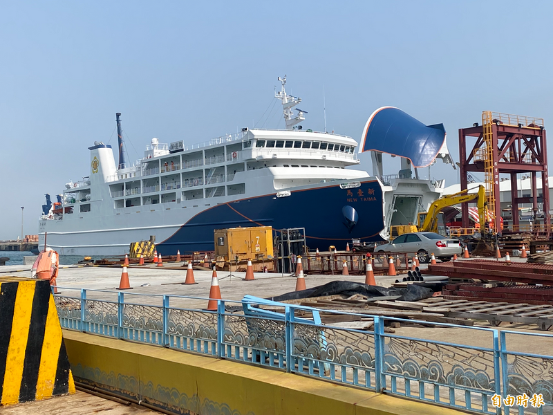 台湾、马祖交通船「新台马轮」。（资料照）