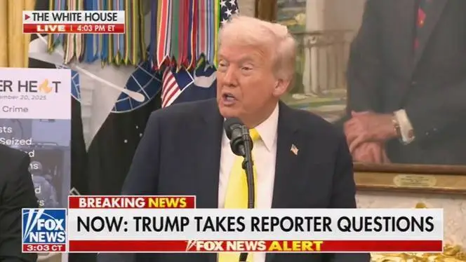 为何不拦委附近海域“贩毒船”？特朗普:他们船速更快