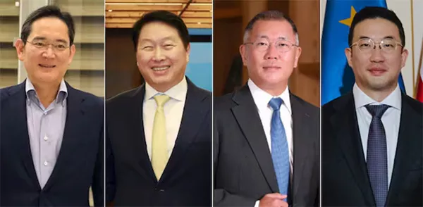 韩国四大财阀组团访美,外界猜测是要“直攻特朗普”