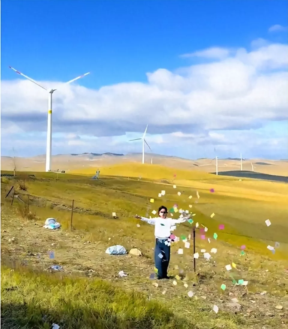 多名男女在草原上跳起“纸片舞”,网友担心破坏生态