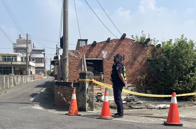 嘉义县六脚乡发现弃婴，婴儿已死亡。（民众提供）