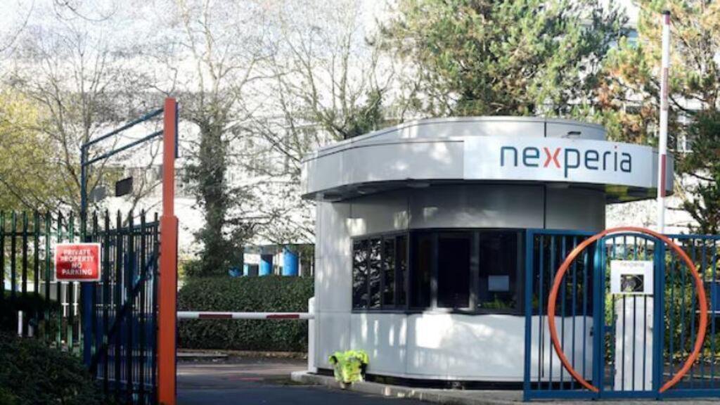 2022年11月,英国威尔士纽波特,安世半导体旗下微芯片生产商Newport Wafer Fab工厂正门一景。 2022年11月,英国威尔士纽波特,安世半导体旗下微芯片生产商Newport Wafer Fab工厂正门一景。