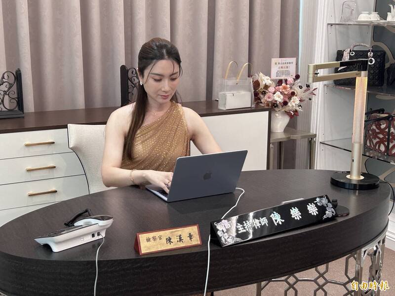 除陈汉章外，事务所团队其他合伙人皆为前检察官与法官。（记者刘咏韵摄）