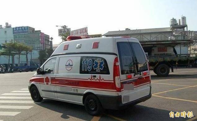 「姐弟恋」情侣被送医急救，所幸均无生命危险。（资料照）