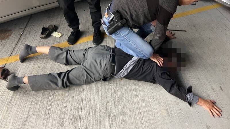 警方案发后将张翁拘提到案。（资料照）