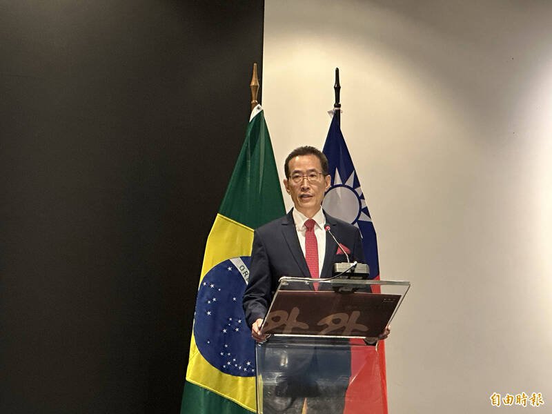 外交部驻巴西圣保罗办事处前处长冯光中。（资料照）