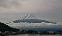 白头绝美画面曝!富士山「初冠雪」 比去年早15天