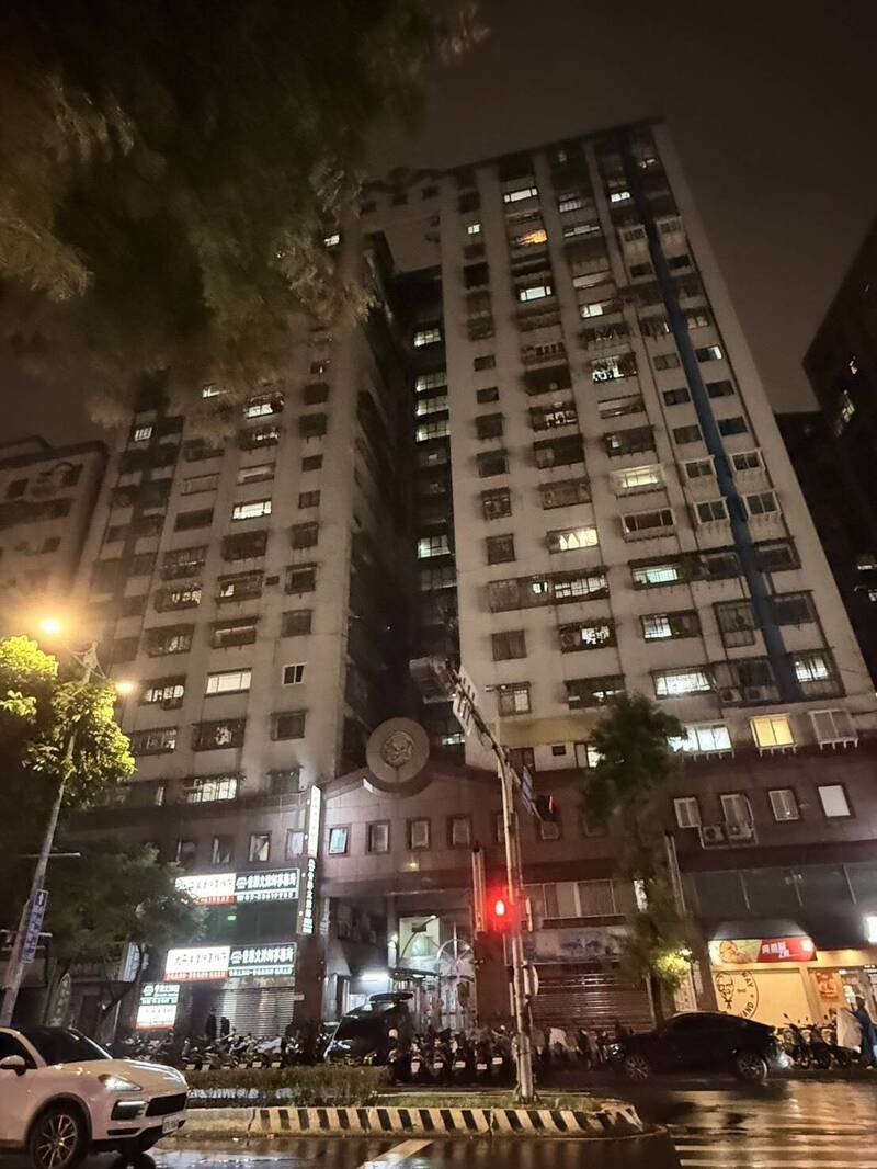 死者住处外观。（记者徐圣伦翻摄）