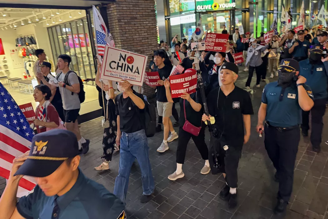 习近平访问在即,韩国试图平息反中抗议