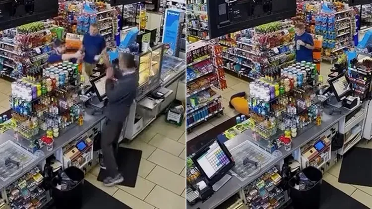 美男竟目击“枪手杀店员再自杀”面前一幕 吓到僵化