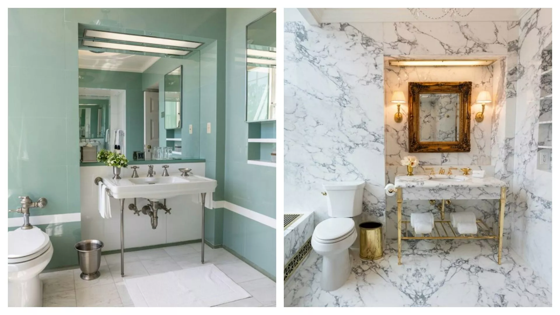 川普改建白宫上瘾 林肯浴室变身金灿灿