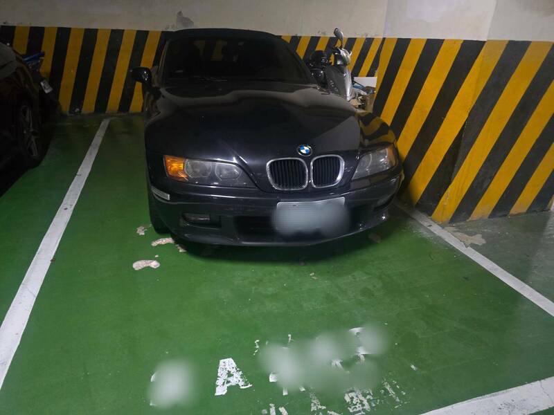 此次拍卖物品中还有BMW轿车。（行政执行署宜兰分署提供）