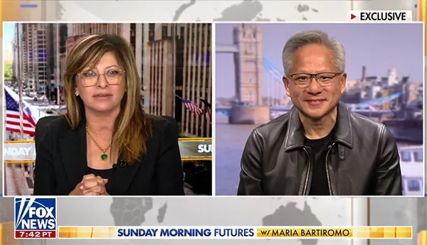 黄仁勋：中国们现在能生产数百万颗AI芯片