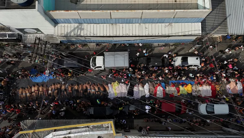 血腥扫毒!巴西上百具尸体躺满街 震撼空拍照曝光