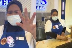 中国女奥客怒泼咖啡、砸店员！马来西亚知名咖啡品牌急回应