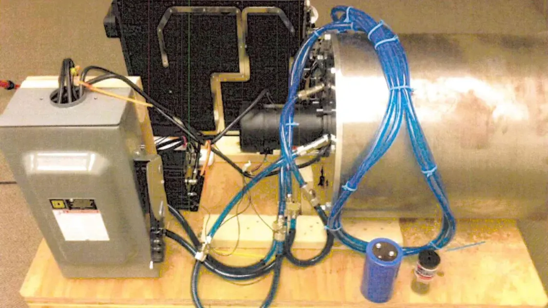 ▲所谓的永动能源装置