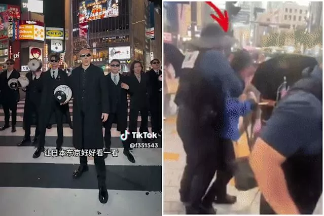 中国人在涩谷十字路口大跳群舞 惹怒日本网友