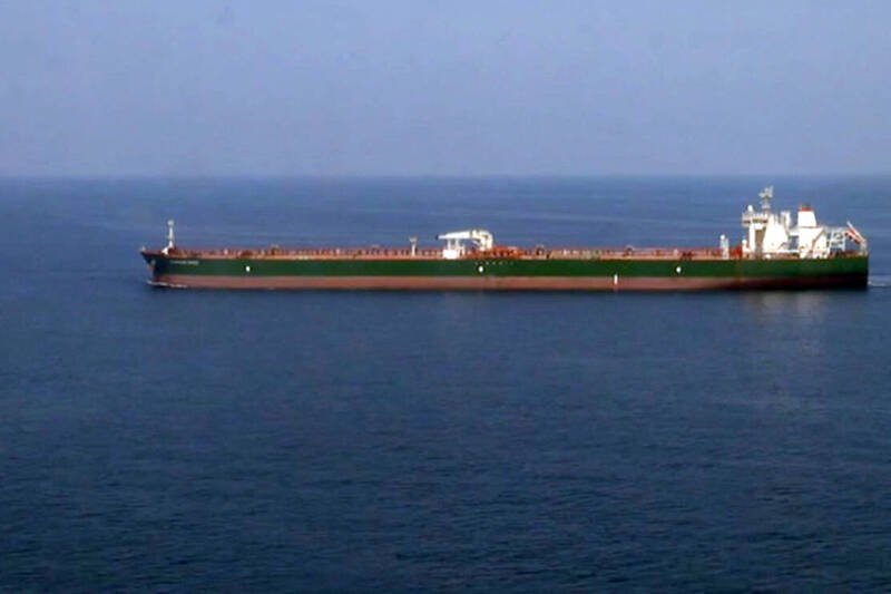 过去遭伊朗扣押的油轮。示意图，与此新闻无关。（法新社档案照）