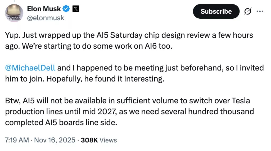 马斯克是“来真的” 启动“美国造芯”大跃进